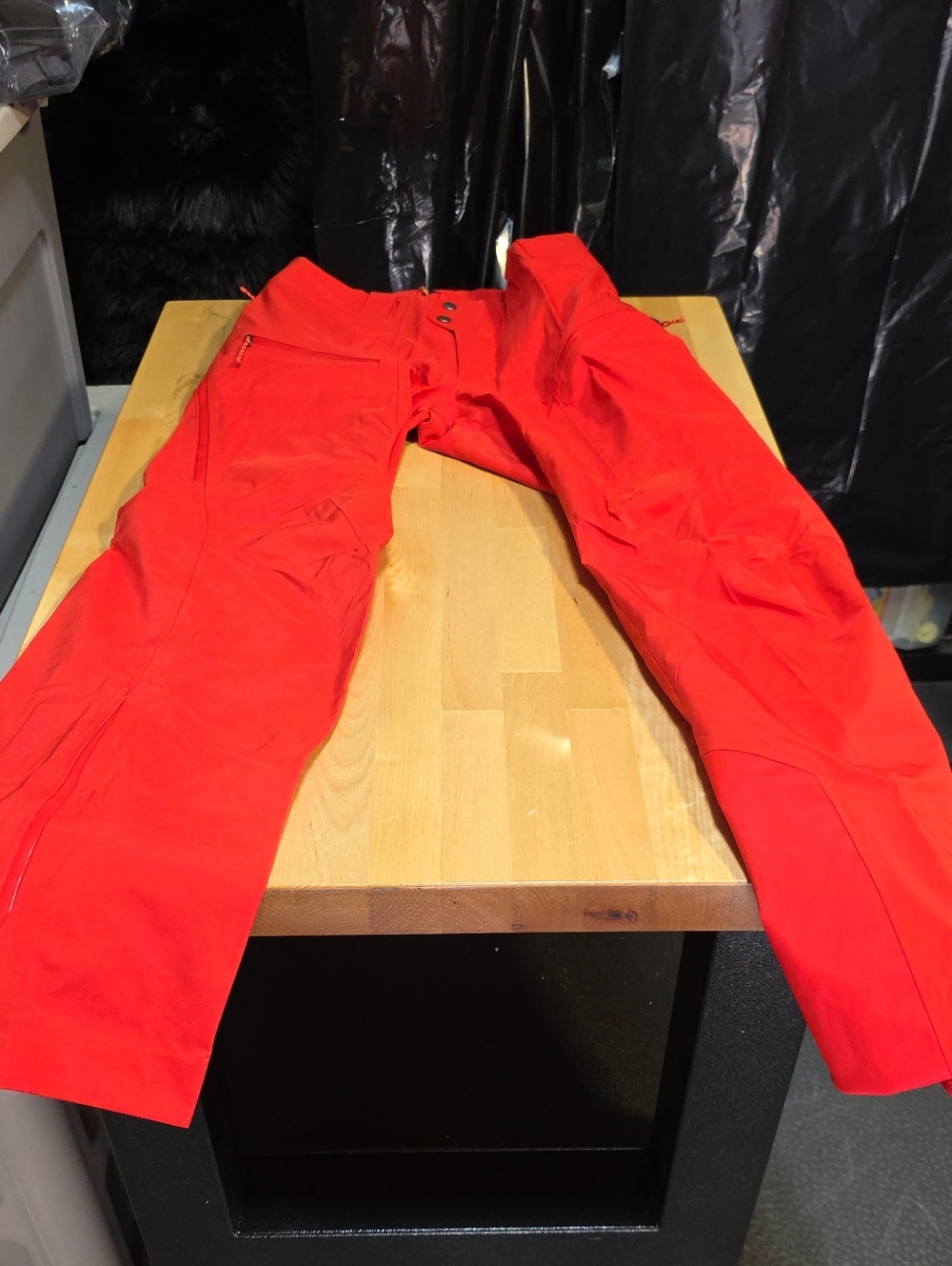 Patagonia Red Cargo Ski Pants